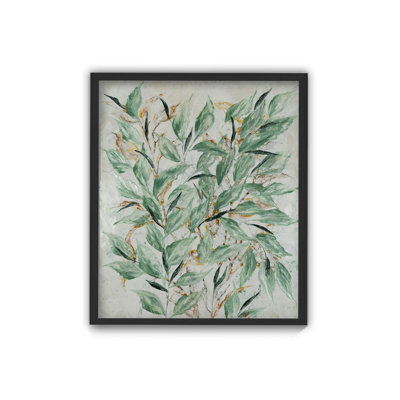Nature Inspired "Verdant Sprig" Canvas Wall Art By 