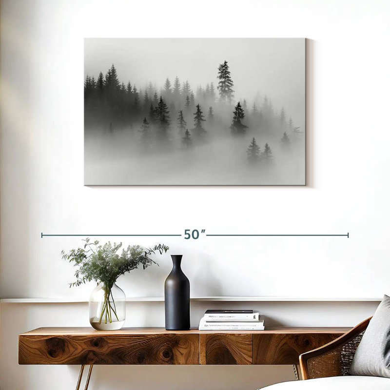 Alvord Misty Bistrita Forest, H 24 po x l 36 po