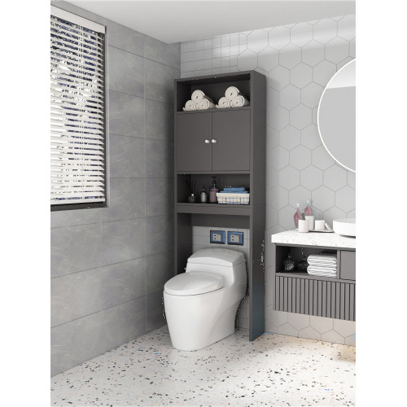 Rangement autoportant au-dessus de la toilette Zenley