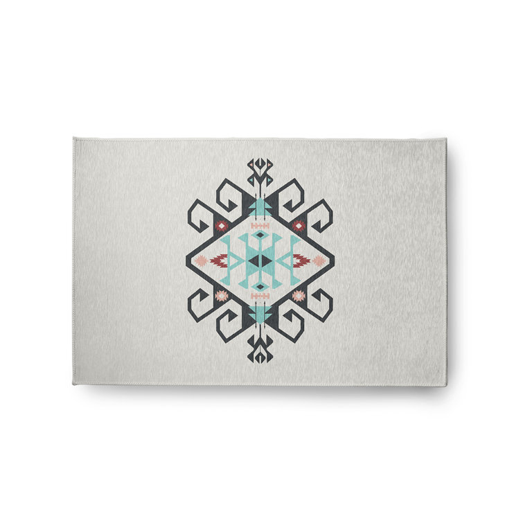 Chenille Ikat Indoor Rug