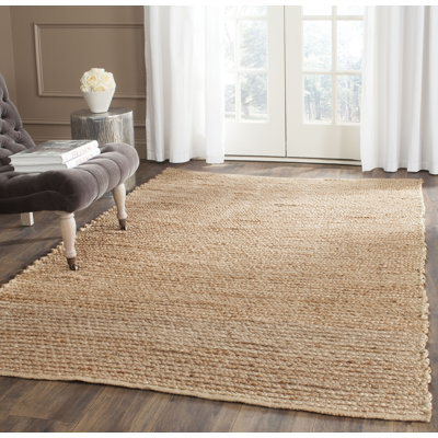 Tapis de couleur unie en jute tissé à la main Doleman Cape Cod