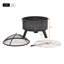 Monserrat Round Steel Wood Burning Smokeless Fire Pit