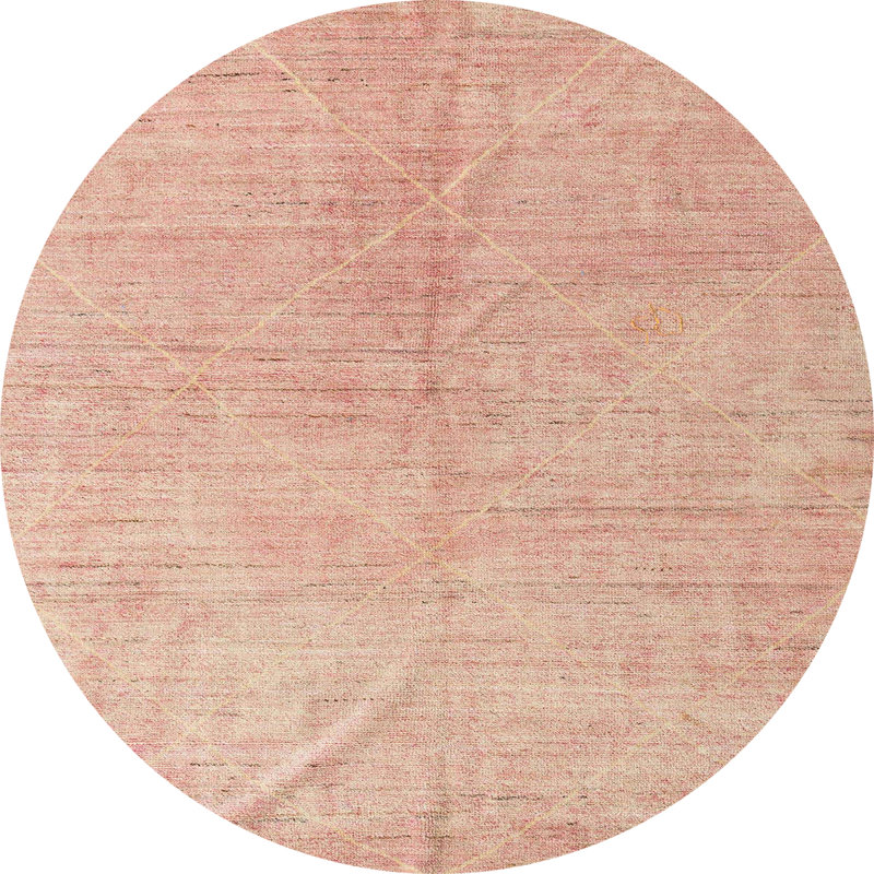Tapis abstrait moderne 5235, Rond 5 pi