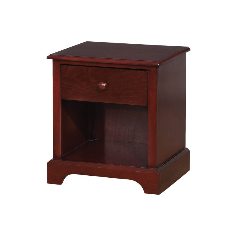 Table de chevet 1 tiroir Evanoff, Cerisier