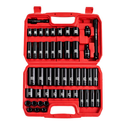 3/8" 48pcs Drive Impact Socket Set