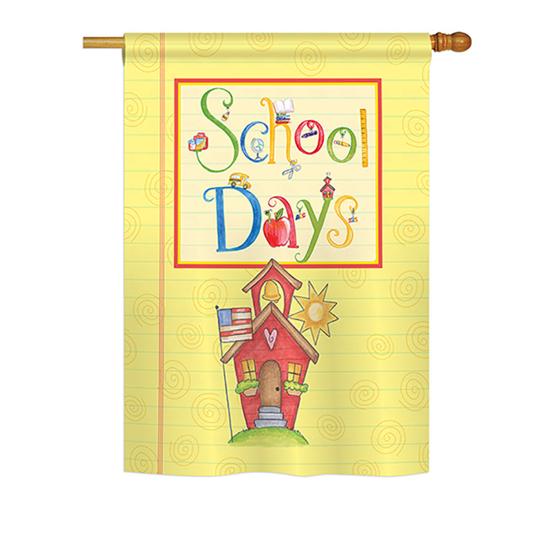 Double Sided Polyester Garden Flag, 18.5" H x 13" W