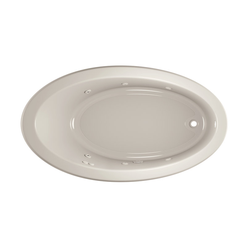 Signature® 71" x 38" Drop In Bathtub, Yes, Oyster, Right