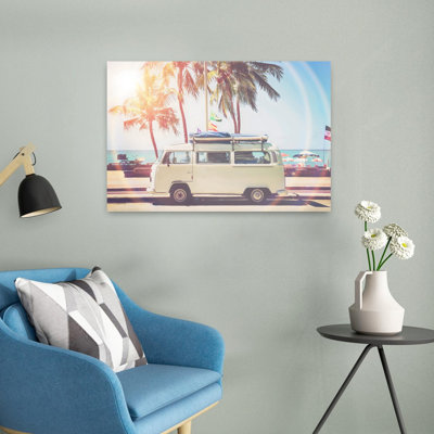 Camper Van, art mural contemporain