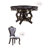 Luxury Round Marble Dining Table Sets-108072294