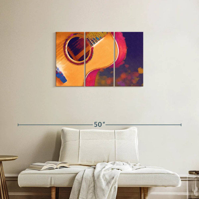 Guitare acoustique Abarca Dreamy, H 20 po x l 33 po