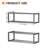 Hanging Shoe Organizer,2 Pack Wall Mounted Shoe Rack Holds 12 Pairs,Space Saving Metal Wall Shoe Rack,Hanging Shoe Rack Shoe Holder For Small Space,Entryway,Closet,Rv,Camper(Grey)-607238011