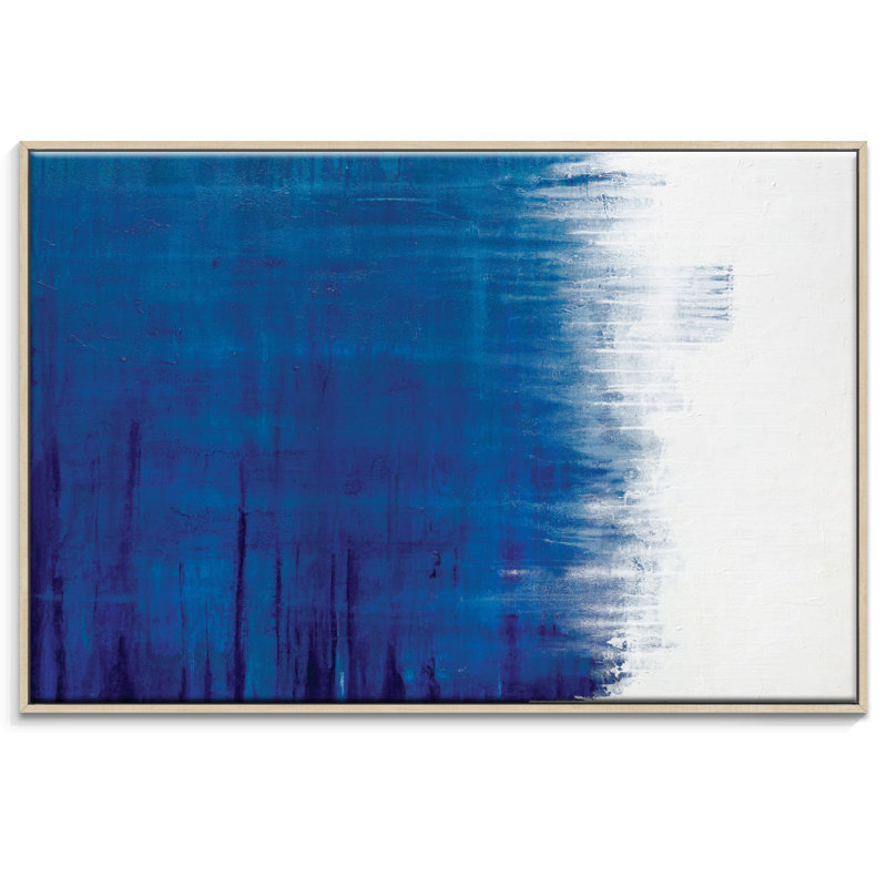 Painting on Canvas, 103cm H x 152cm W, Floater Frame