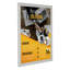 Cadre mural en aluminium 0,79 po à chargement frontal par pression Snap 16 x 20 argent-69260531-69260547