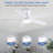 Flush Mount Ceiling Fan With Led Lights And Remote Control-1909110793-1909110794