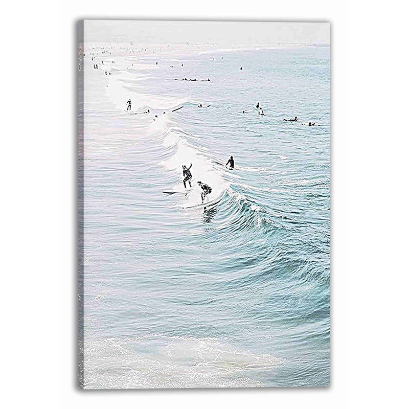 Beeler souffre sur toile, H 24 po x l 16 po x P 1,5 po