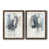 Papier, cadre noyer