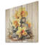 Jaune jonquille Gardn Beauty II - Jonquille sur bois-859567979