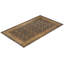 Tapis beige / vert / noir noué à la main de conception unique 9 pi x 15 pi 5 po Keenan