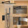 Complete Shower System with Rough-in Valve