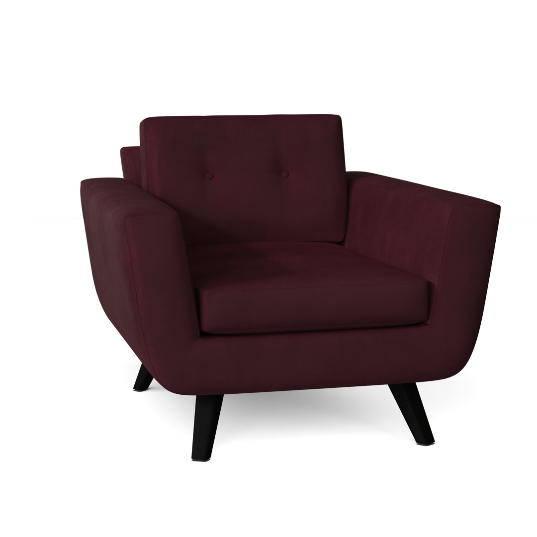 Callie Upholstered Armchair Poshbin Leg 