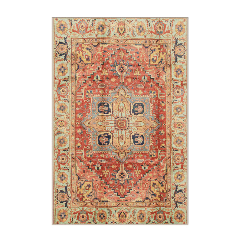 Hawo Abstract Indoor Rug, Rectangle 3' x 5'