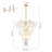 Larresha 12 - Light Dimmable Chandelier