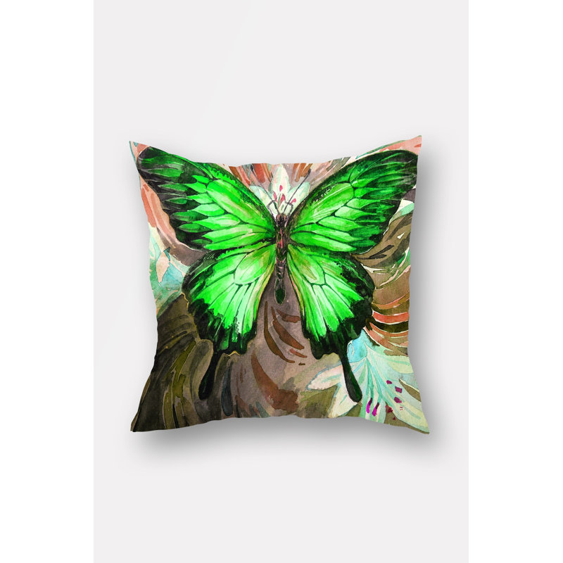 Housse de coussin Paraiso, Brun