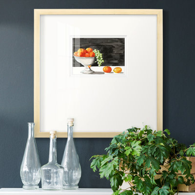 Anjelia " Watercolor Fruit Bowl II "