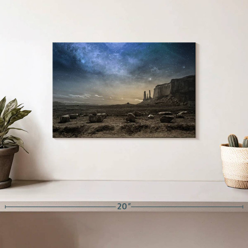Alvord Simple Night Sky, 8" H x 12" W