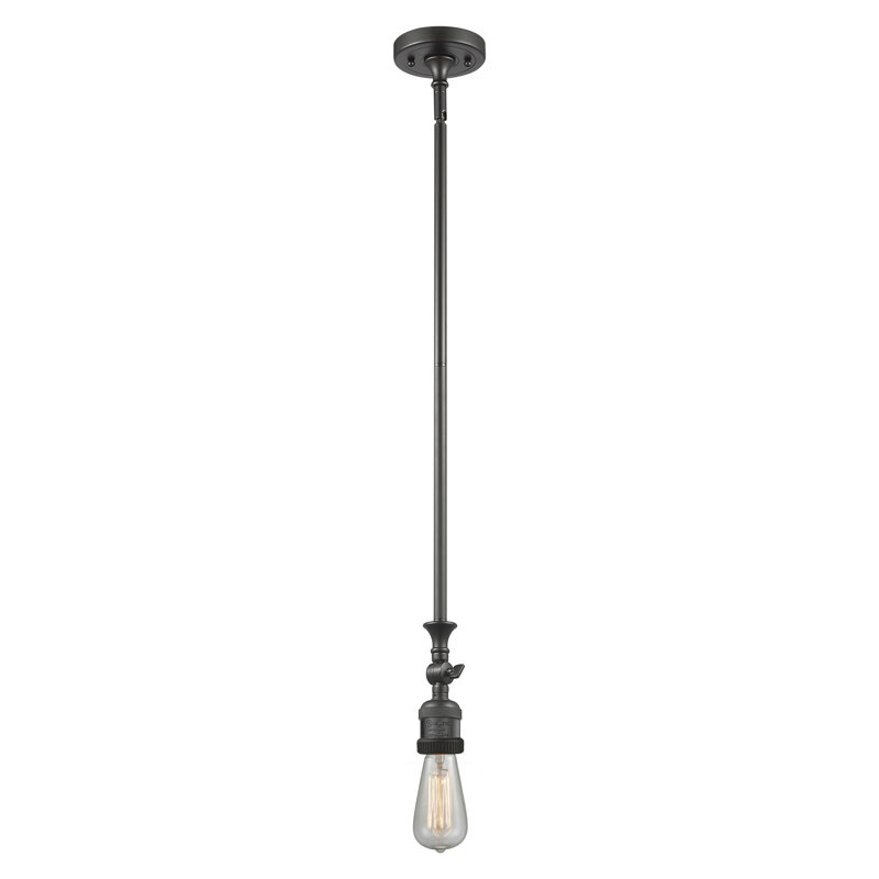 Rosso 1-Light Single Dome Pendant, Oil Rubbed Bronze