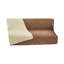 Housse pour canapé imperméable et antidérapante pour animal de compagnie, 70 po x 30 po, brun-131214926
