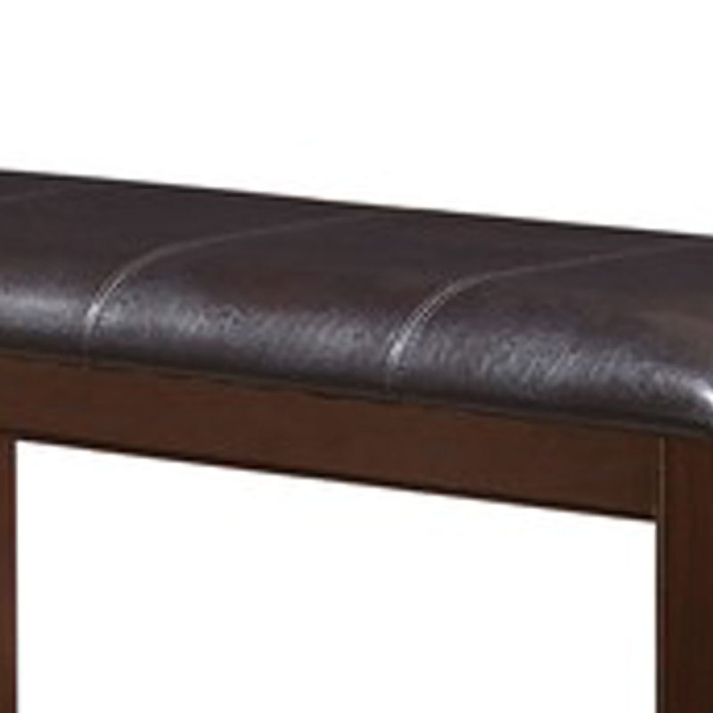 Banc en simili cuir Robere