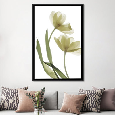 «X-Ray Tulip I», reproduction sur toile