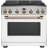 Café™ 36" Brushed Stainless Handle & Knob Set for Pro Range and Rangetop-56126386