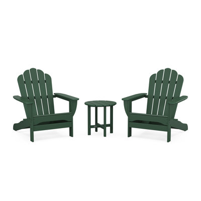 3-Piece Monterey Bay Oversized Adirondack Set