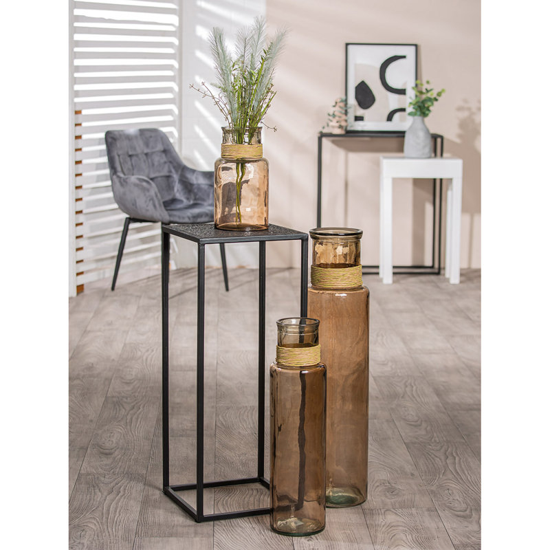Glass Floor Vase