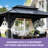 Balconera Polyethylene Double Roof with Aluminum Frame Patio Gazebo-94697090
