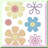 Magnetic Rhinestone Template for Flowers