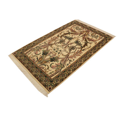 Hand Knotted Wool Oriental Indoor Rug
