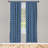 Floral Semi-Sheer Rod Pocket Curtain Panel-45206501