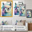 «Cool Alpaca with Sun Sun Watercolor I», reproduction sur toile-507530749-507530744