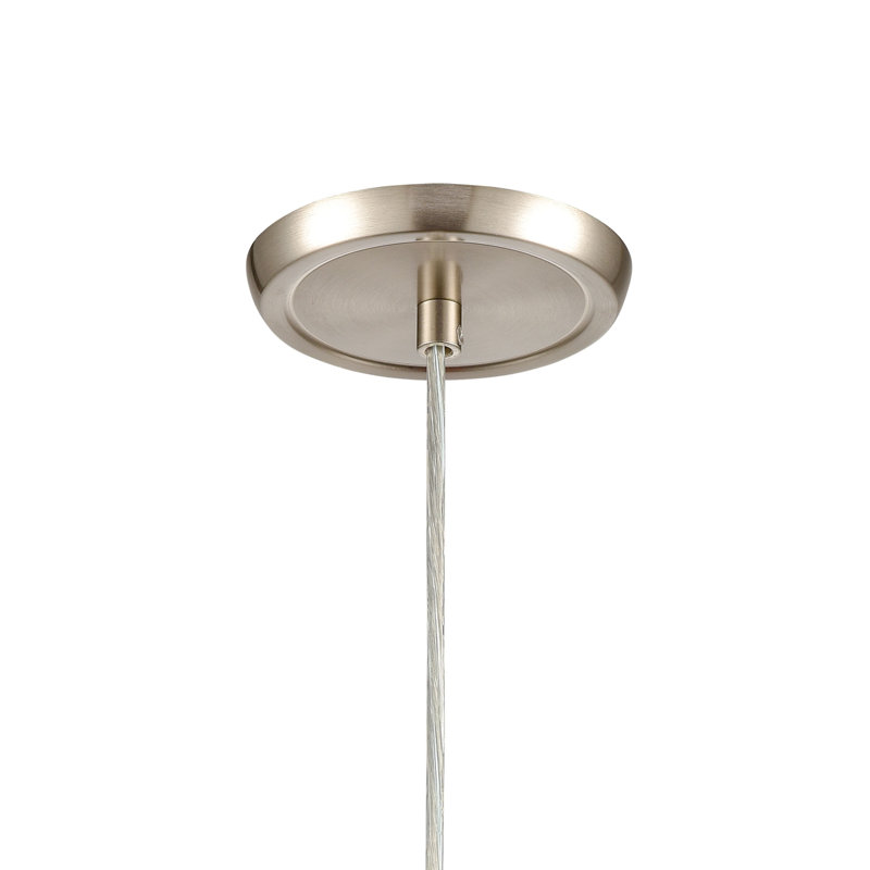 Mini-luminaire suspendu 1 lumière Sprinkle 5 po, Clair