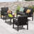 Myrtlene 4-Person Outdoor Seating Group with Cushions -584570445