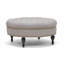 Repose-pieds cocktail rond capitonné 35,25 po-1936583806