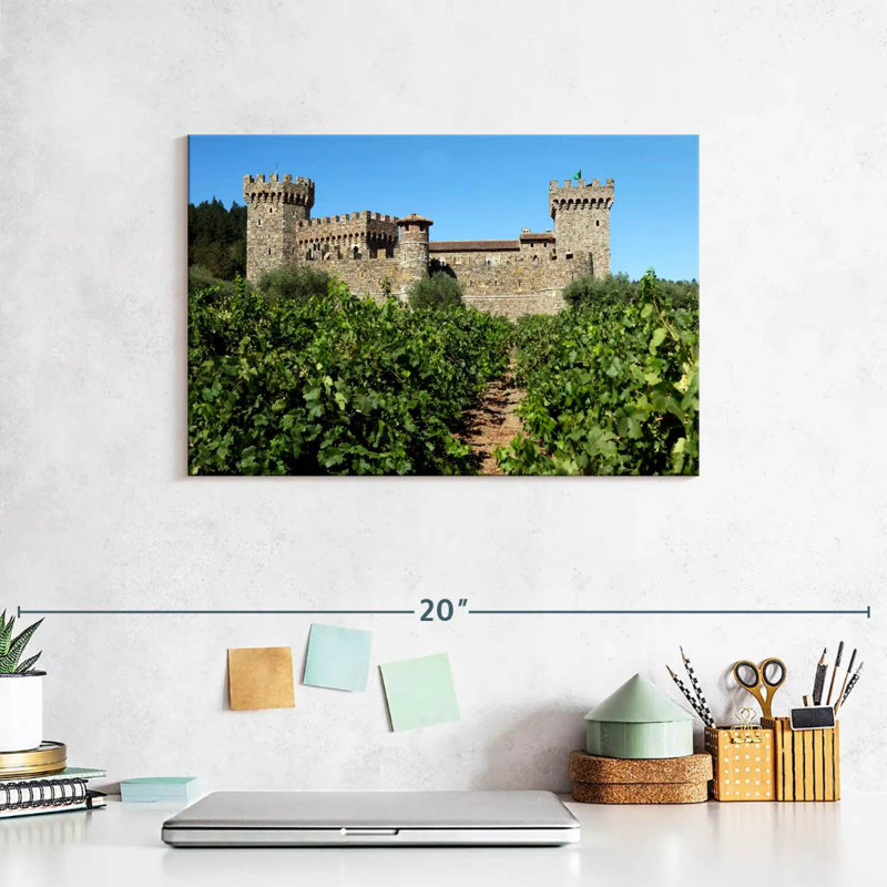 Lilie Napa Valley Castle, 8" H x 12" W