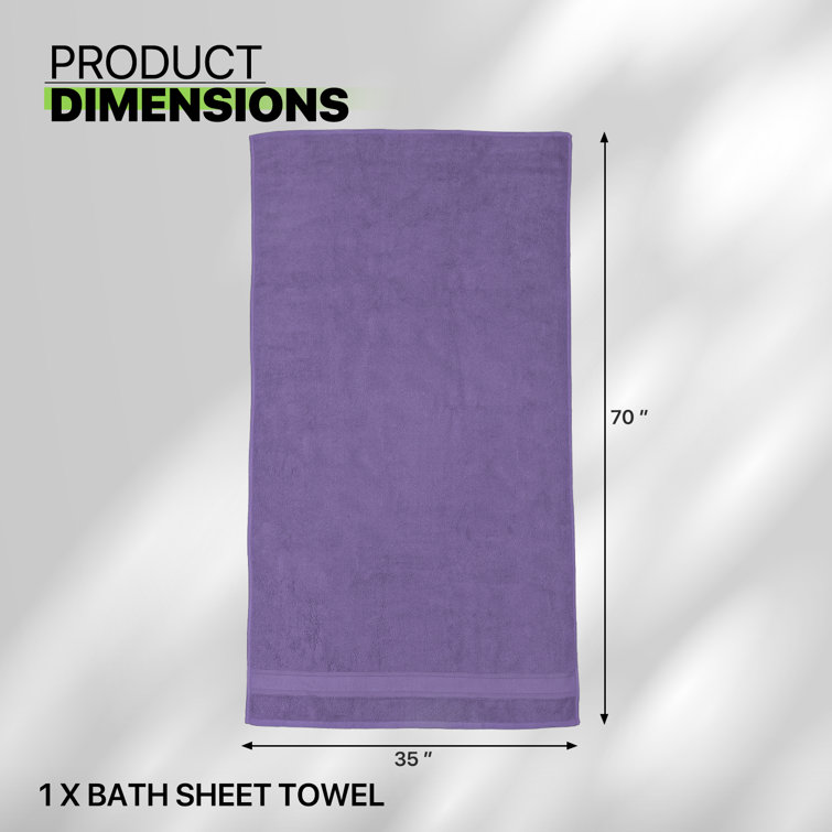 American Soft Linen Jumbo Large Bath Towels, 100% Turkish Cotton Bath Sheet  35 in 70 in, Bath Towel Sheets for Bathroom, Bath Sheet Towels, Malibu