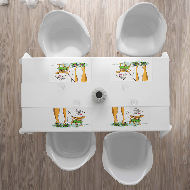 Polyester Animals/Nature Rectangle Placemat