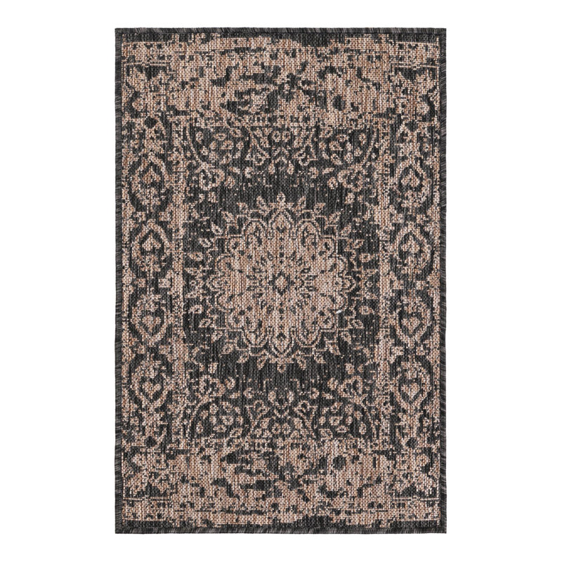 Tapis intérieur / extérieur Ornate Lamotte, Rectangle 2 pi x 3 pi 1 po