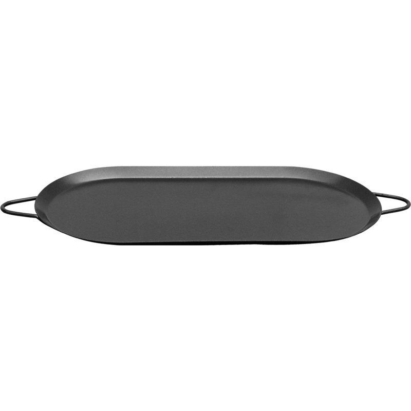Plaque chauffante ovale en acier au carbone antiadhésif 8,5 po Brentwood