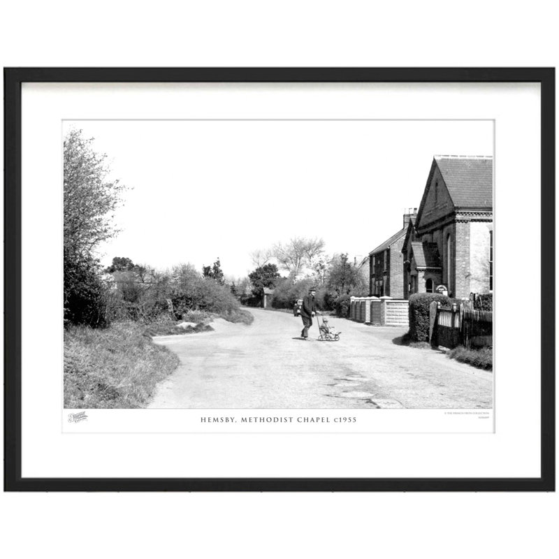 Hemsby, Methodist Chapel C1955 by Francis Frith - Single Picture Frame Print, 28cm H x 36cm W x 2.3cm D